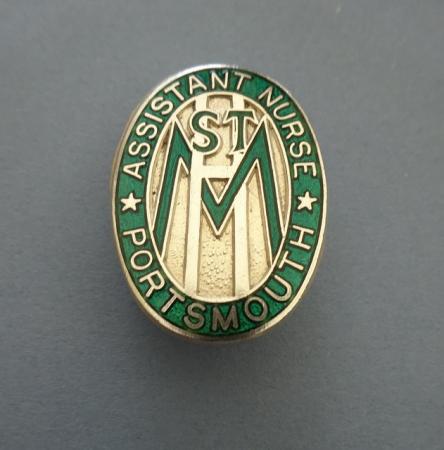 St Mary's Hospital Portsmouth,Assistant Nurses badge