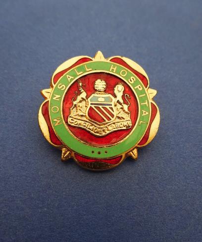 Monsall Hospital Manchester,Nurses Badge