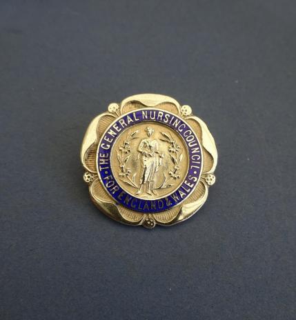 General Nursing Council for England & Wales,Silver SRN Badge