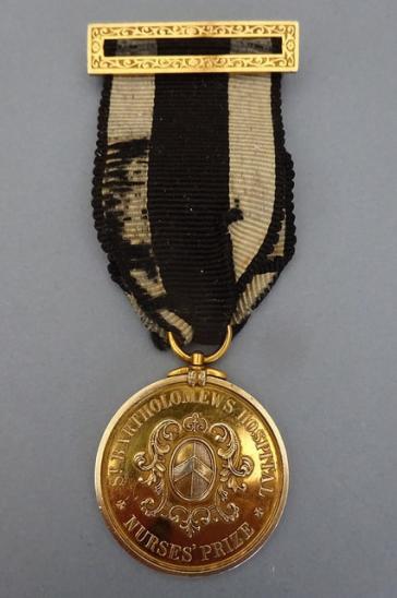 St Bartholomew's Hospital,Nurses Prize medal