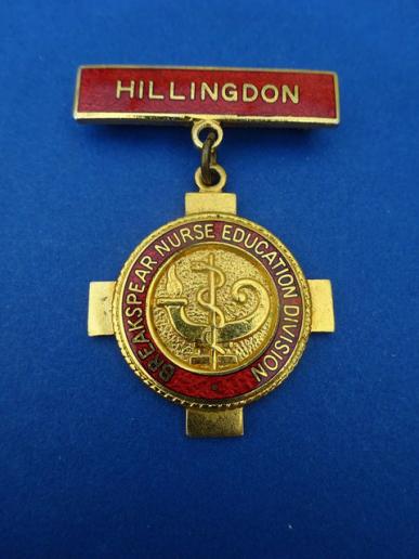 Hillingdon Hospital Breakspear Nurse Education Division ,Nurses Badge