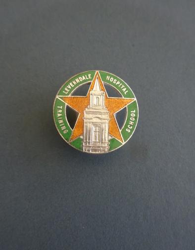 Leverndale Hospital Training School,Nurses Badge (Green)