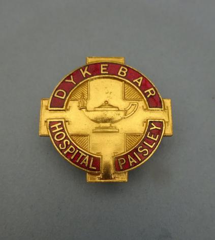 Dykebar Hospital Paisley,Mental Nurses Badge