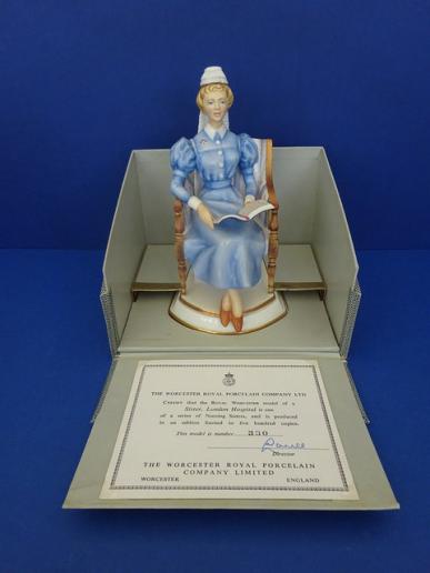 Royal Worcester Figurine,Sister The London Hospital