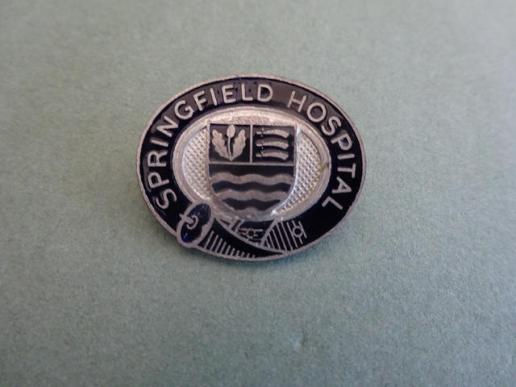 Springfield Hospital,Wandsworth,Mental Nurses Badge