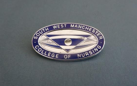 South West Manchester College of Nursing Nurses Badge