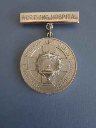 Worthing Hospital,Silver Nurses Prize Medal