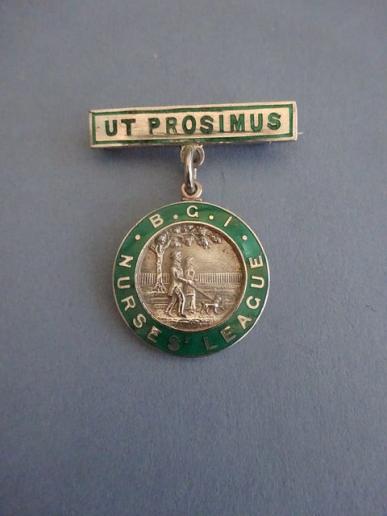 Bethnal Green Infirmary,Silver Nurses League Badge