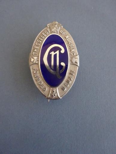 College of Nursing/Student Nurses Association.Pair of Badges