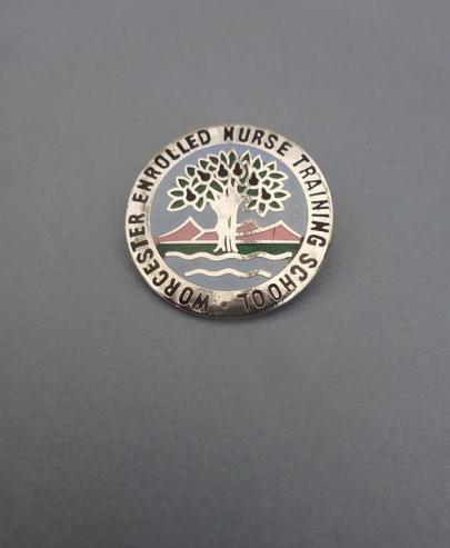 Worcester Enrolled Nurse Training School,Nurses Badge