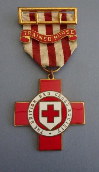 British Red Cross Technical Medal,Trained Nurse