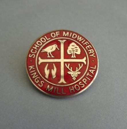 Kings Mill Hospital School of Midwifery,Midwives badge