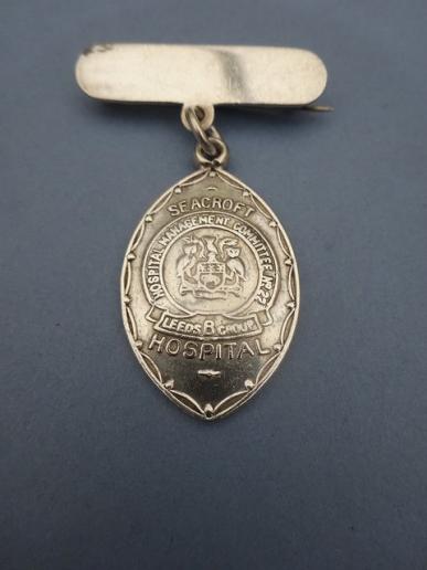 Seacroft Hospital,Leeds B Group HMC.Silver Nurses badge