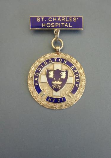 St Charles' Hospital Paddington,Silver Nurses badge