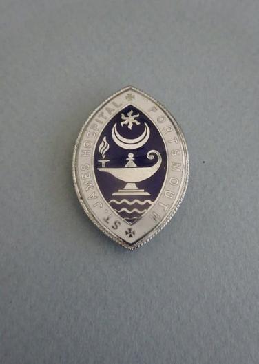 St James Hospital Portsmouth,mental Nurses badge