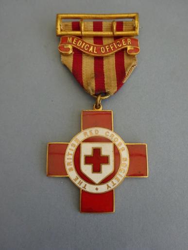 British Red Cross Technical Medal,Medical Officer