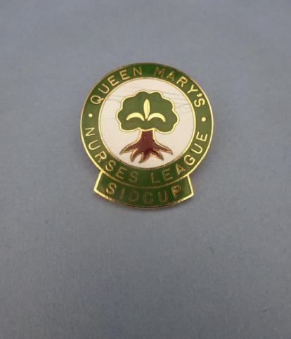 Queen Mary's Hospital Sidcup,Nurses League badge