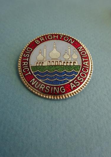 Brighton District Nursing Association,Nurses badge