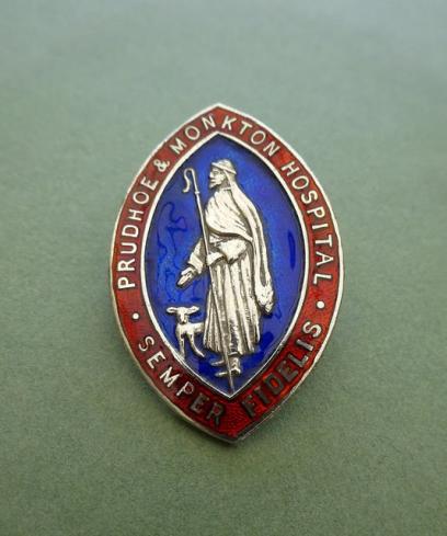 Prudhoe & Monkton Hospital,Silver nurses badge