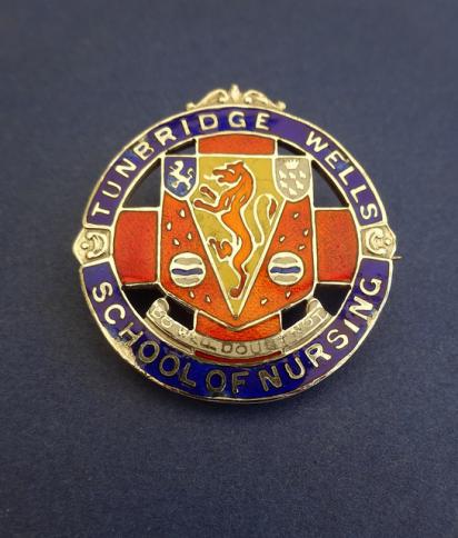 Tunbridge Wells School of Nursing ,Silver Nurses badge