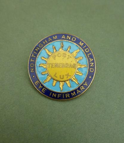 Nottingham & Midland Eye Infirmary,Nurses Badge