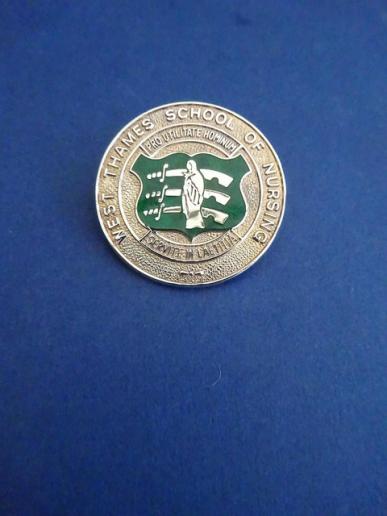 West Thames School of Nursing,Silver Enrolled Nurses badge