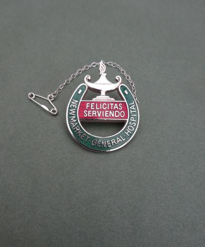 Newmarket General Hospital,nurses badge