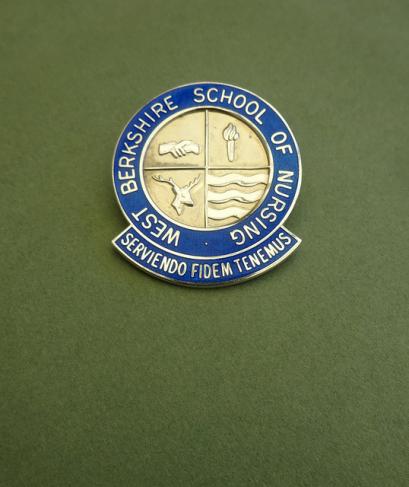 West Berkshire School of Nursing,Silver Registered Nurse Badge