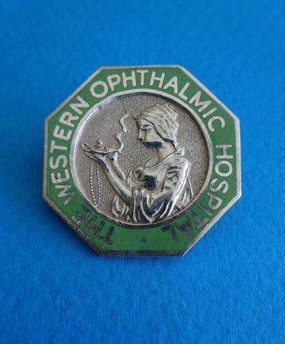 The Western Ophthalmic Hospital,silver Enrolled Nurses Badge