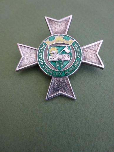 Preston Chorley Nursing School,Silver Enrolled Nurses Badge