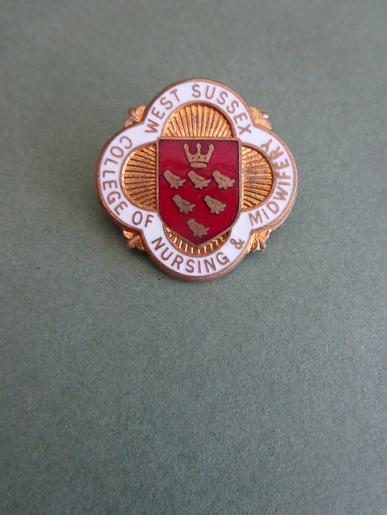 West Sussex College of Nursing & Midwifery,Nurses Badge