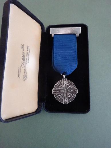 Warneford Hospital,silver nurses Prize Badge