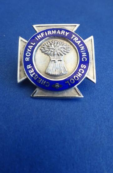 Chester Royal Infirmary Training School,Silver Nurses Badge