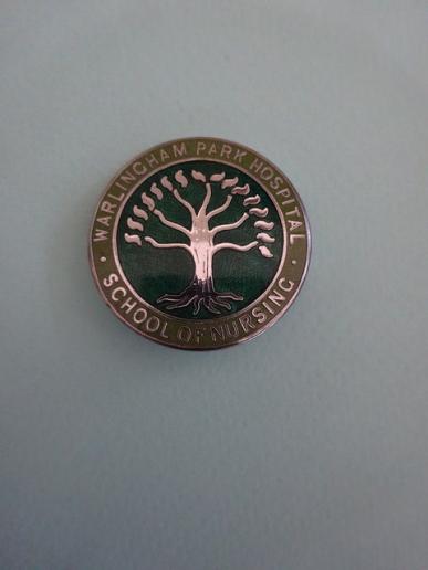 Warlingham Park Hospital,Mental Nurses Badge