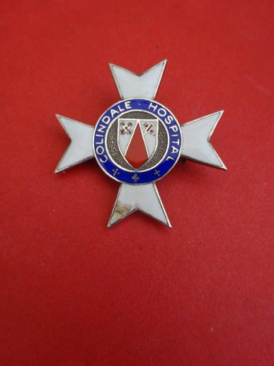 Colindale Hospital,Silver Nurses Badge