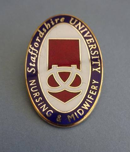 Staffordshire University Nursing & Midwifery,Silver Nurses Badge