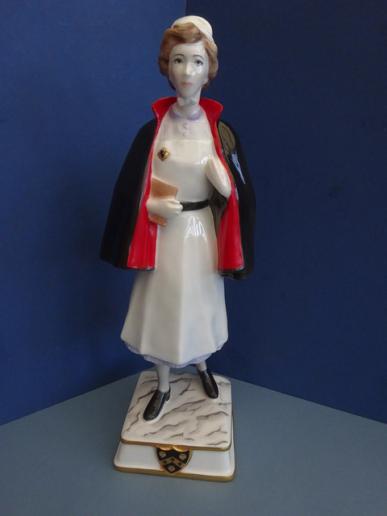 Royal Worcester Figurine,Staff Nurse Guy's Hospital