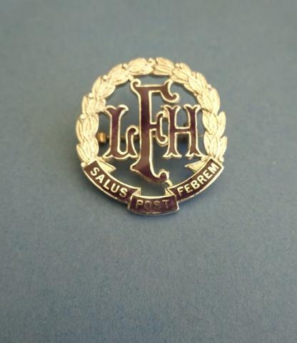 London Fever Hospital,Silver nurses badge