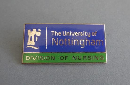 The University of Nottingham,Division of Nursing Badge