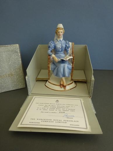 Royal Worcester Figurine,Sister The London Hospital 