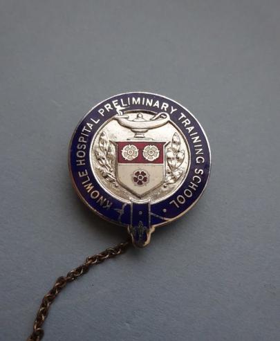 Knowle Hospital PTS Fareham Hampshire,Mental Nurses badge 