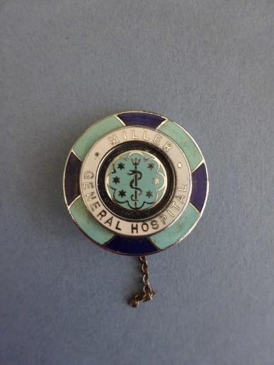 Miller General Hospital Greenwich,SEN Nurses Badge