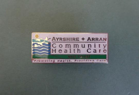 Ayrshire and Arran Community Health Care NHS Trust,Nurses Badge