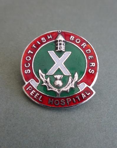 Scottish Borders,Peel Hospital Silver Enrolled Nurses Badge