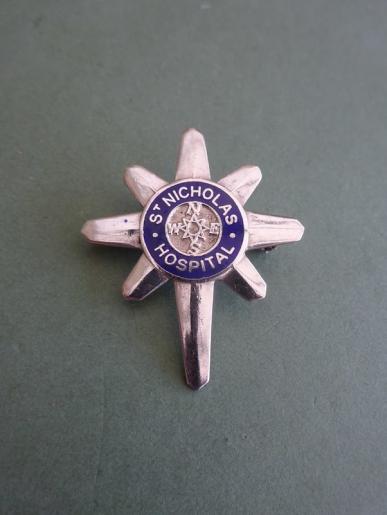 St Nicholas Hospital Newcastle, silver Mental Nurses badge