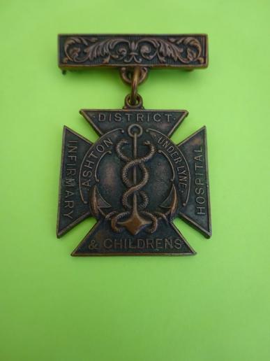 Ashton Under Lyne District Infirmary & Children's Hospital,Nurses Badge