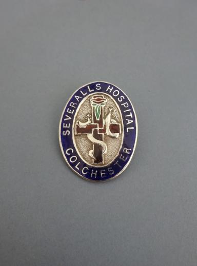 Several Hospital Colchester,Silver RMN Badge