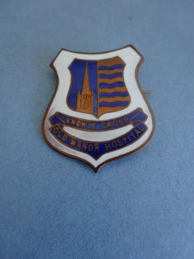 Old Manor Hospital Salisbury,State Enrolled Nurse(Mental) badge