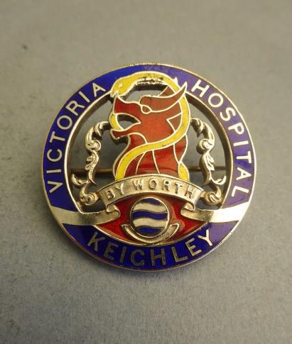 Victoria Hospital Keighley,Silver Nurses badge