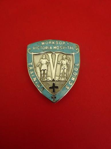 Worksop Victoria Hospital Training School,Silver Nurses Badge